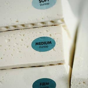 Latex layers in Savvy Rest's Serenity organic mattress