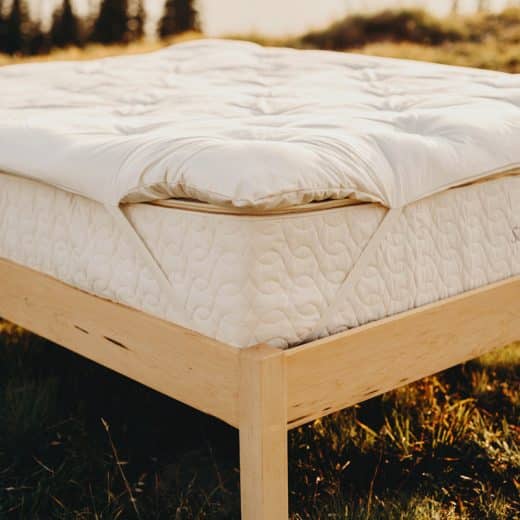 Premium natural wool mattress topper - Natural Savvy Woolsy