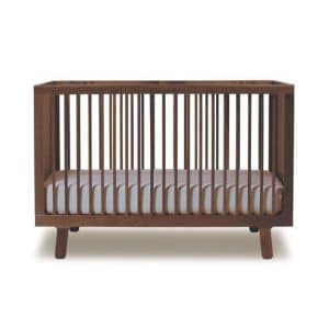 Oeuf Sparrow Crib Walnut.