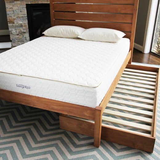 Natural trundle bed - twin or full size