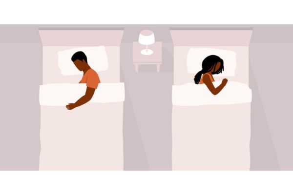 Couples Sleeping Separately in Bed: Is it Healthy?