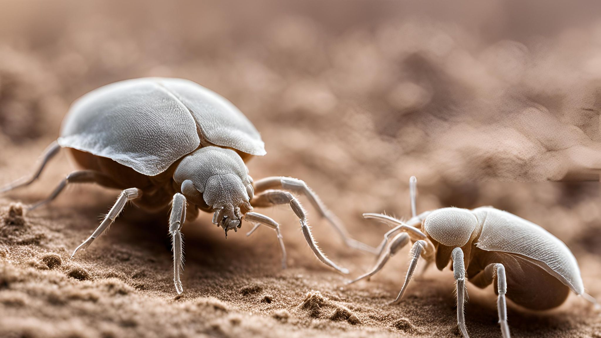 Dust mites can be lurking in your bed.