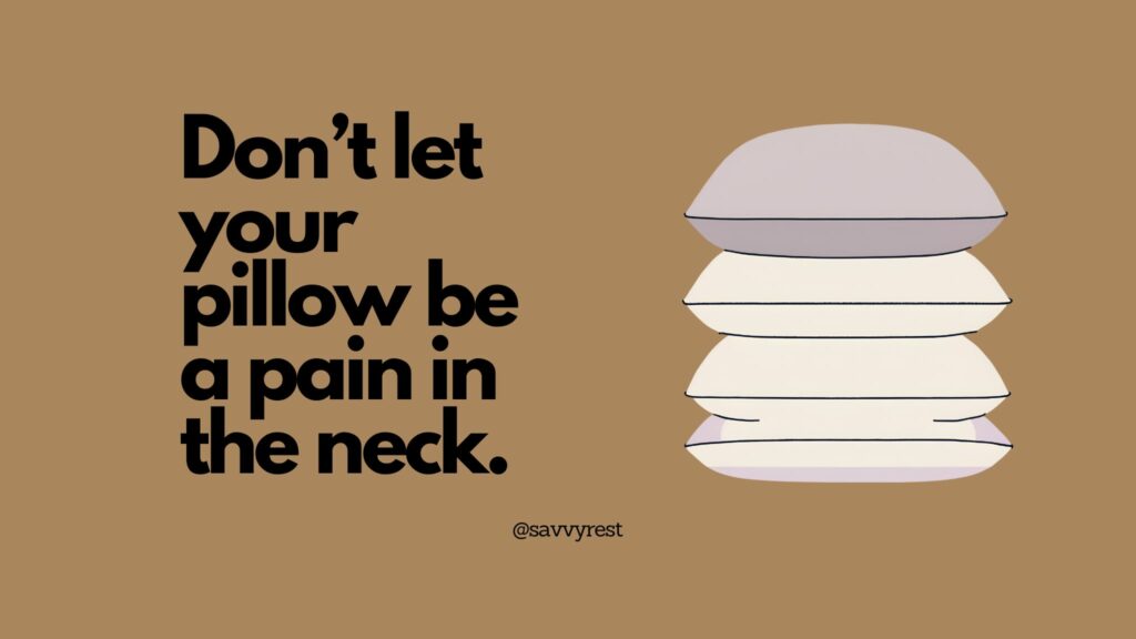 Best pillow for neck pain.